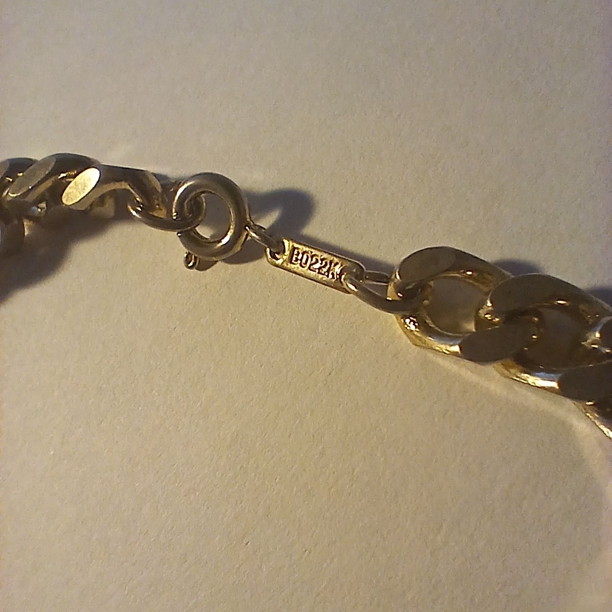Catenine: Gold Plated Chain Necklace – Usato da Genève venduto da Aleksa_N 1