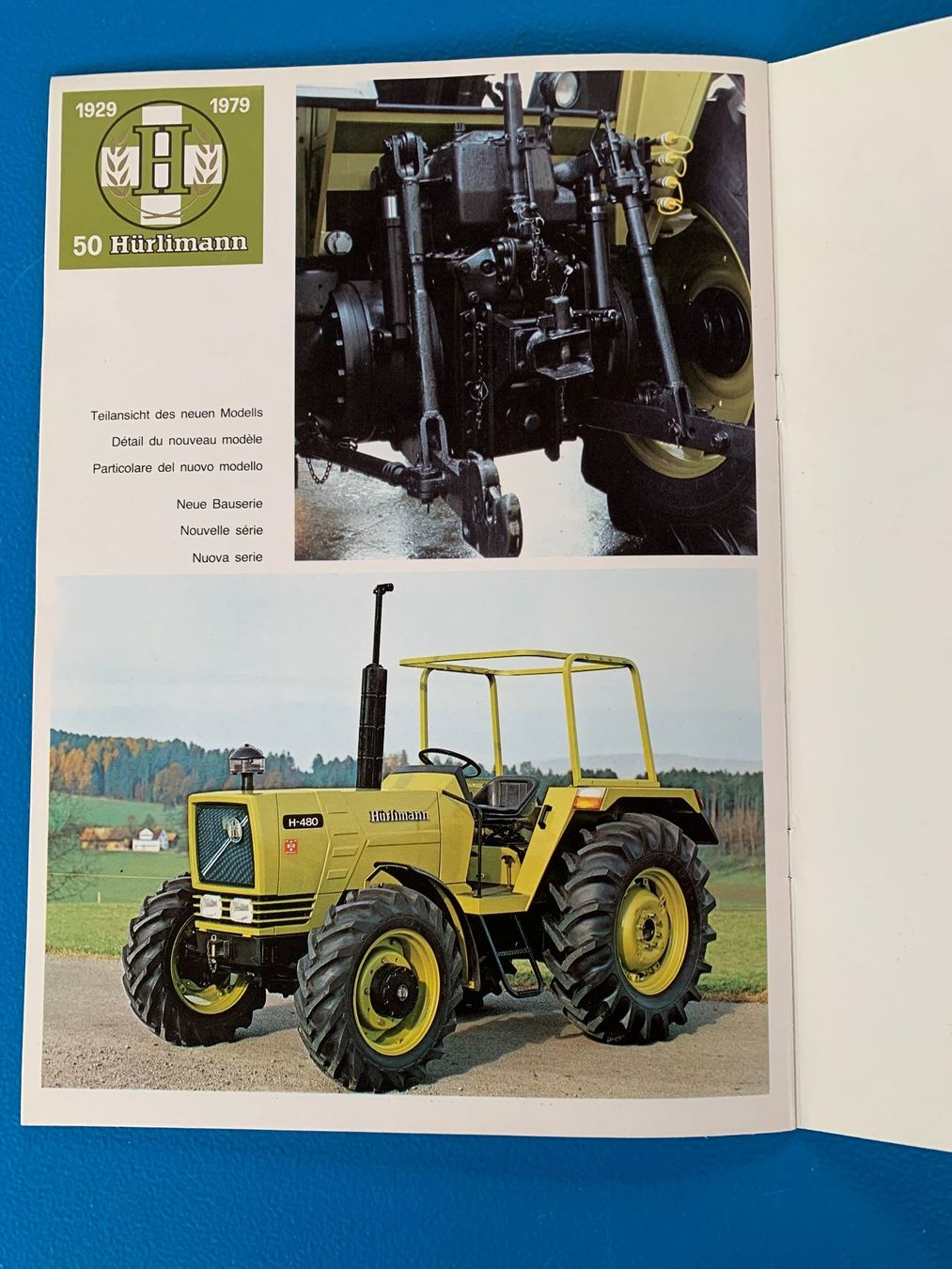 Documenti: Hürlimann Traktor , Prospekt – Usato da Boswil venduto da pavo1 7