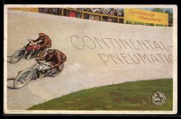 Reklame für Reifen, Continental Pneumat