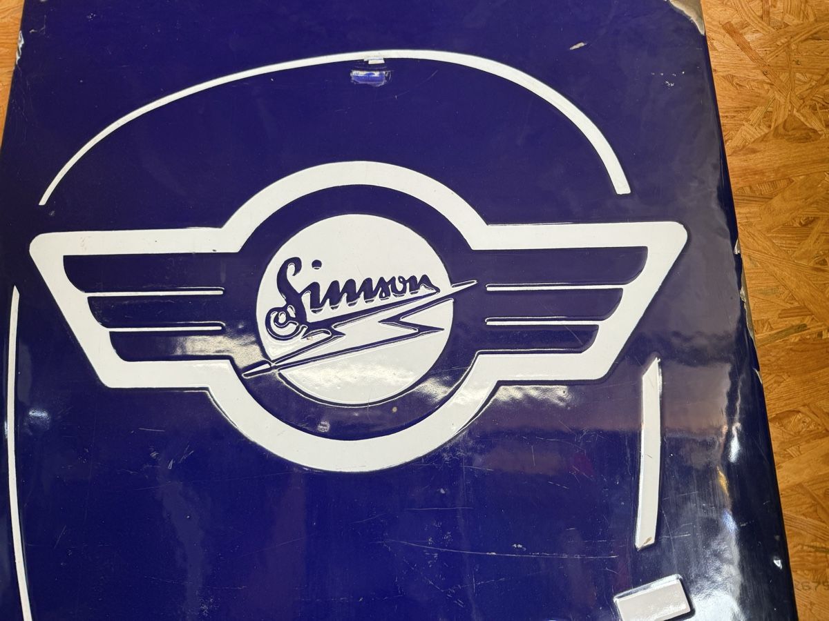 Simson Schilder: Simson Service Schild E-Maille – Gebraucht aus Ballwil von snap-master 1
