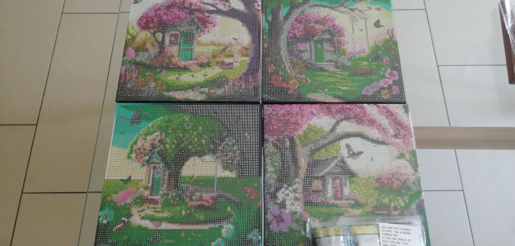 Kit bricolage: Diamond painting divers Lot no 1 – Nuovo e nell'imballaggio originale da Thierrens venduto da Leg_Fabth 1