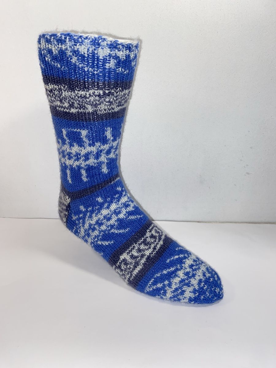 Calze: Socken handgestrickt, Gr. 42 – Nuovo e nell'imballaggio originale da Grosshöchstetten venduto da Maschenshop 1