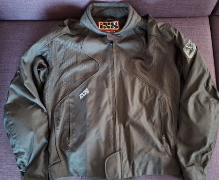 iXS Motorradjacke Schwarz Grösse M