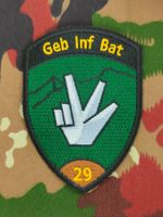 Verbandsabzeichen Geb Inf Bat 29 Kp 2