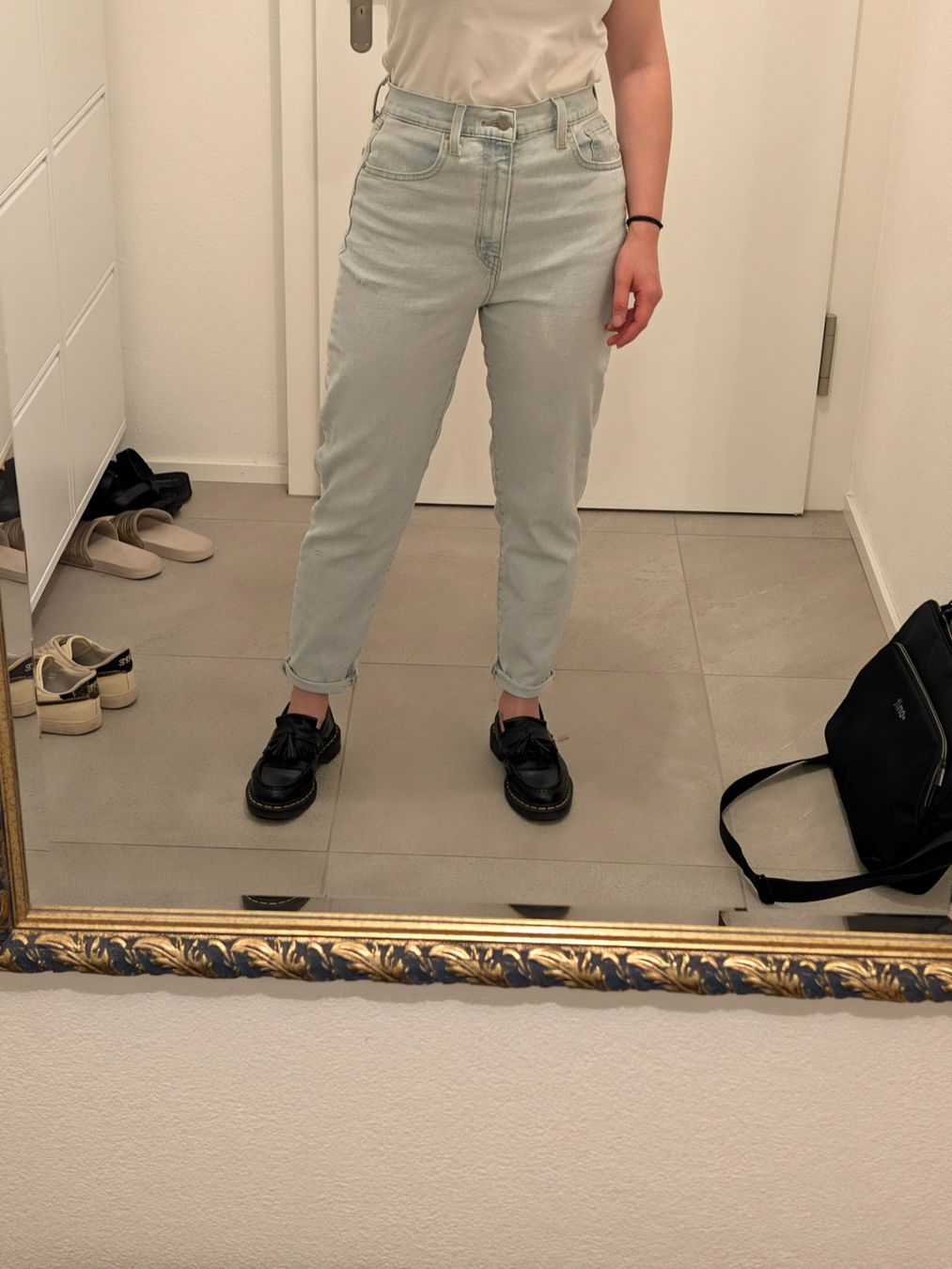 Levi's Jeans: Levi's Mom Jeans Hellblau – Usato da Winterthur venduto da fab_cj5b
