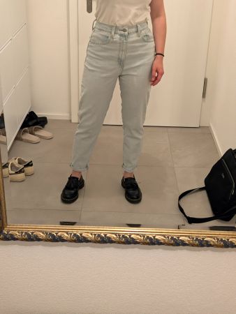 Levi's Mom Jeans Hellblau