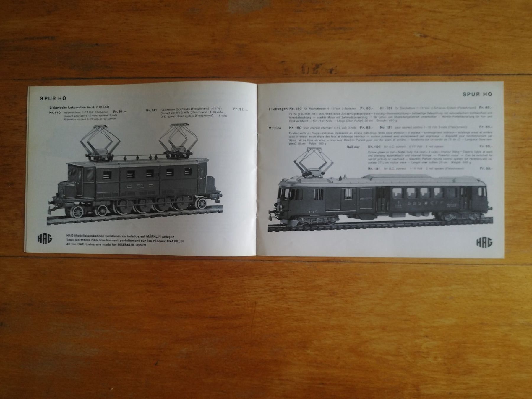 Catalogue JOUEF 1970-71 - Modélisme