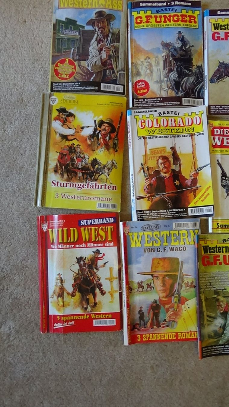Bücher: Romane Western – Gebraucht aus Wiedlisbach von Bobesch10 1