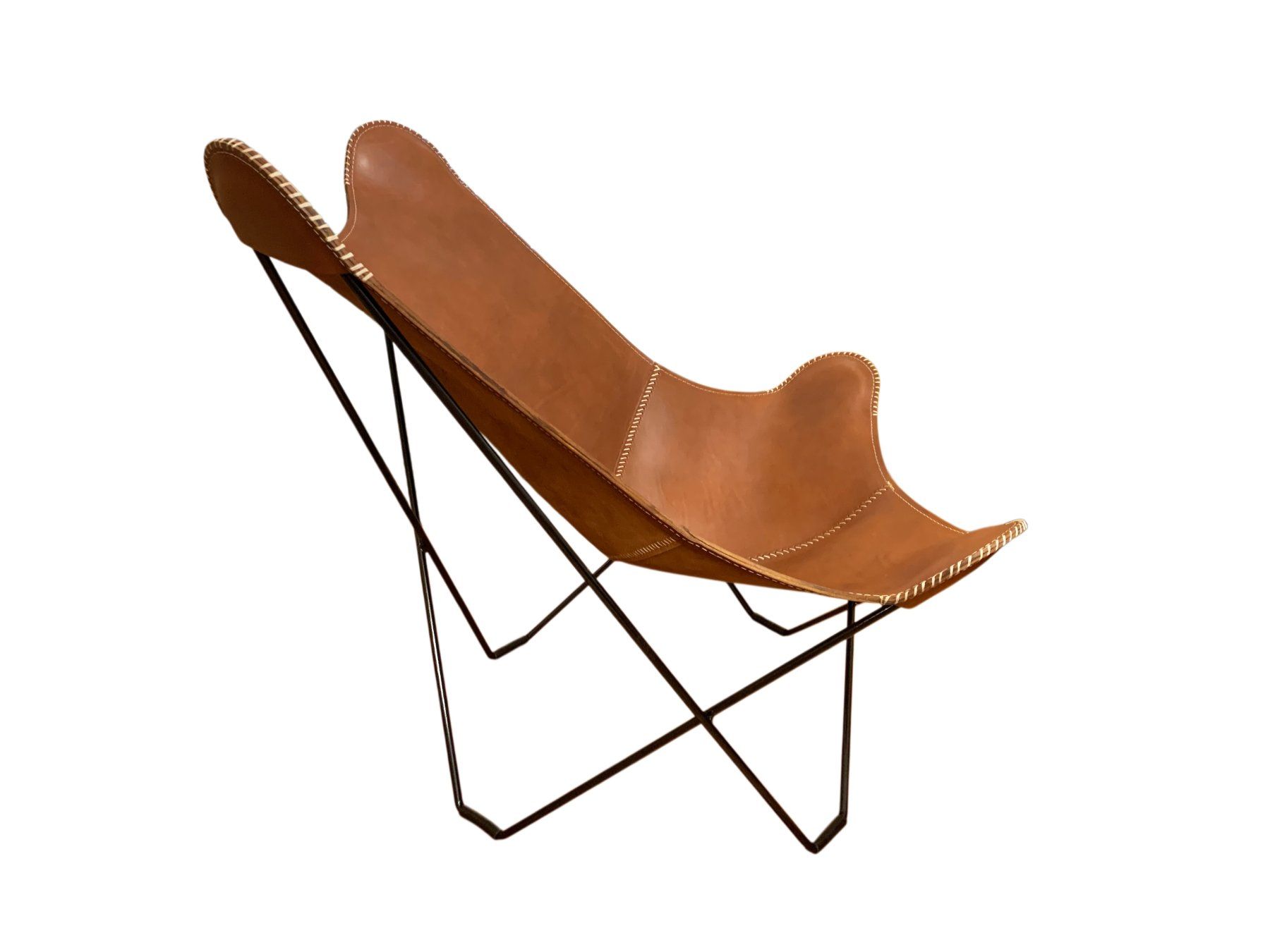 Poltrone: Poltrona Butterfly - BKF Marrone – Nuovo e nell'imballaggio originale da Arbedo venduto da patagonialeatherrugs 2