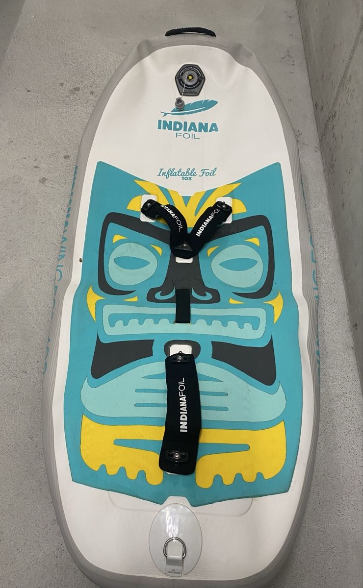 Indiana Tavole da surf e di nuoto: INDIANA WINGFOIL BOARD 103L – Usato da Walenstadt venduto da simonbaur 1