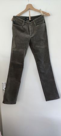 Vintage A Label X-sess Jeans grüne Cordhose, Größe 26