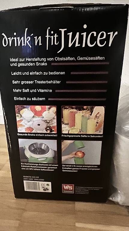 Elettrodomestici da cucina: Drink 'n fit Juicer Entsafter NEU – Nuovo e nell'imballaggio originale da Glattpark(Opfikon) venduto da Peo2 1