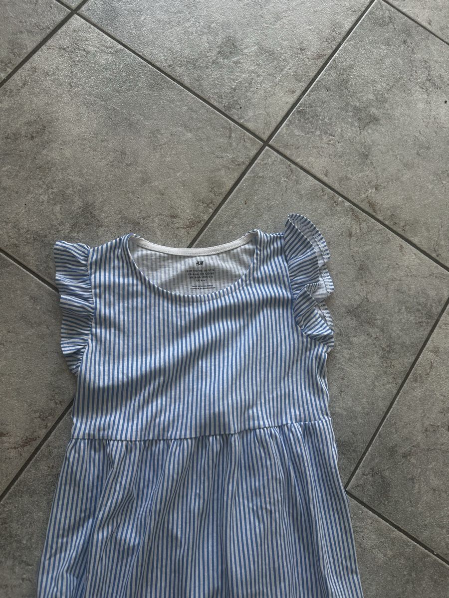 H&M Vestiti & Gonne: Kleid H&M gestreift Grösse 110/116 – Nuovo (secondo la descrizione) da Birr venduto da YMCA123 2