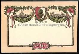 Litho Augsburg, III: Schwäb. Bezirkstur