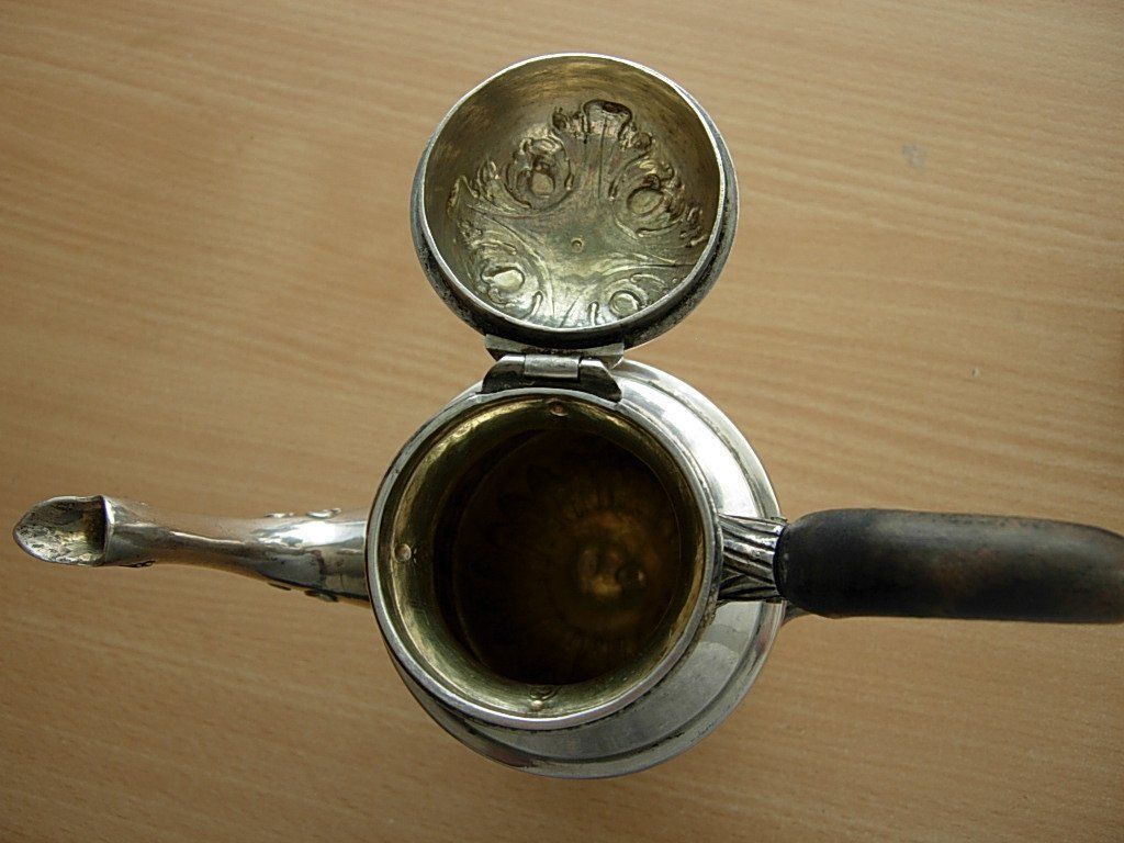 Caraffe: Kaffekanne-Augsburg 1783-Silber – Usato da Luzern venduto da Lucernauno 7