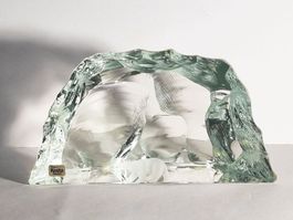 Ice Block, Vicke Lindstrand / Kosta, Suède, 1960-70
