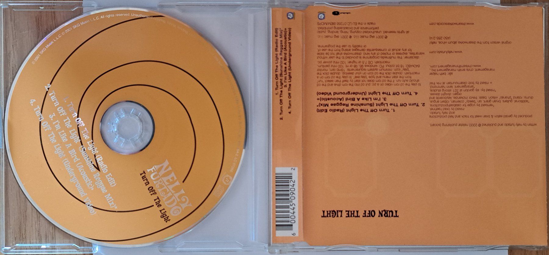 CD: NELLY FURTADO - Turn Off The Light – Usato da Tenniken venduto da mik_6mxg 1