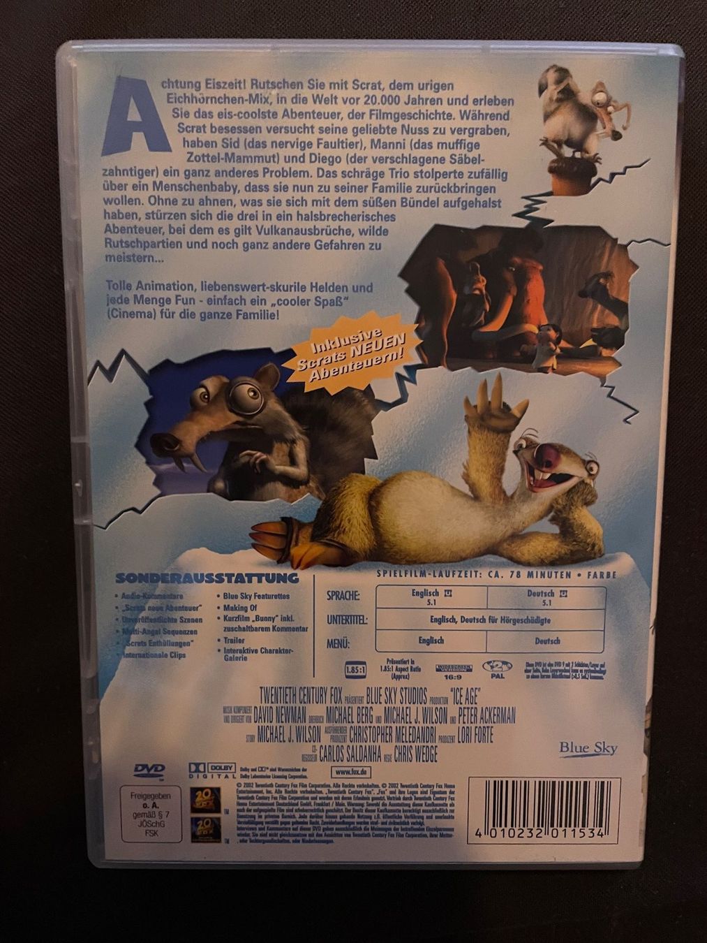 Alle DVDs: Ice Age – Gebraucht aus Dierikon von Butcherboy 1