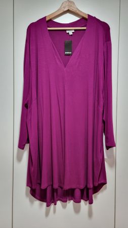Avenue Tunika Gr. 56 Dunkelrot Top Neu! pink