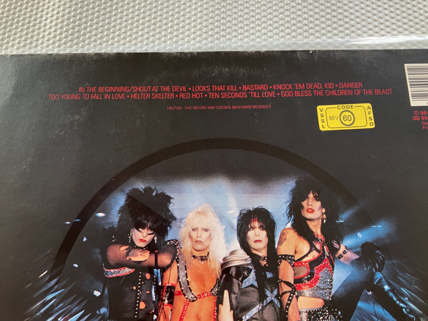 Dischi in vinile: Mötley Crüe – Usato da Aarwangen venduto da Jukebox3 3