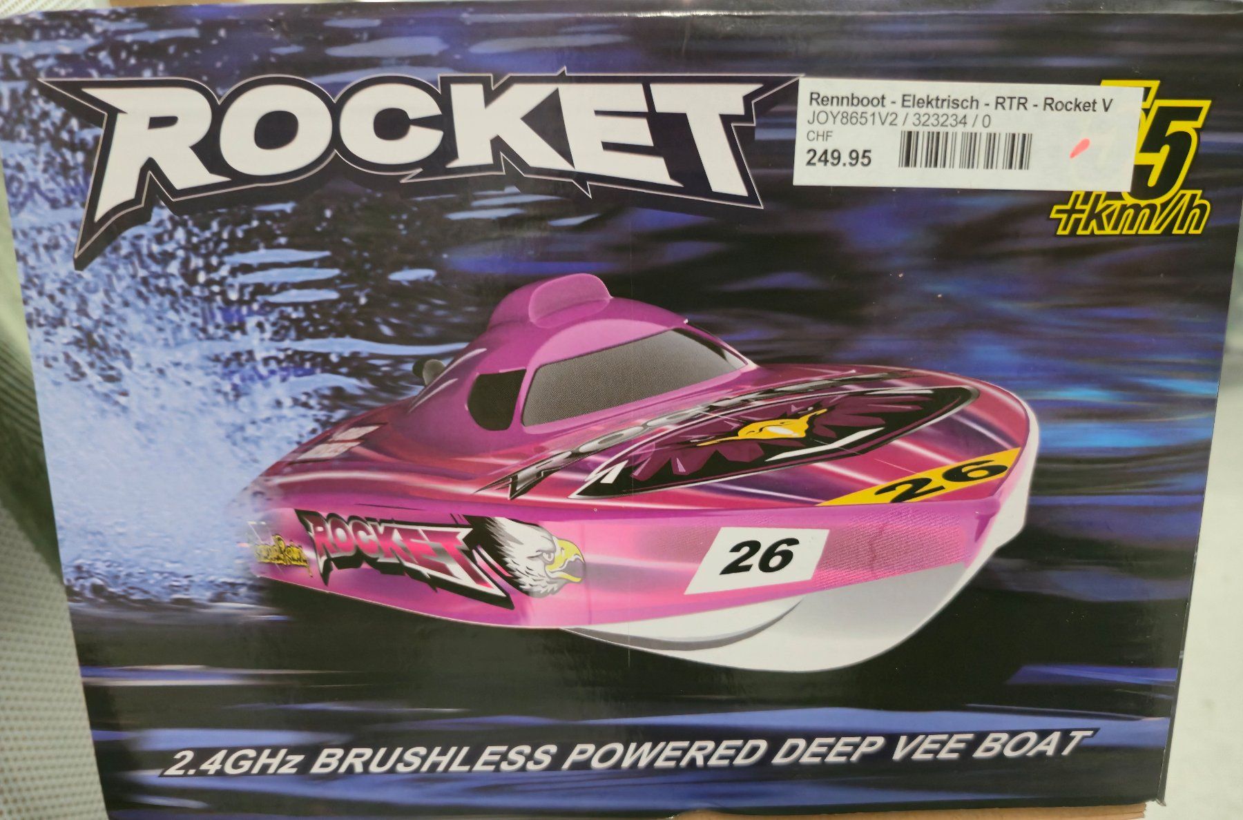 Modellismo RC: Rennboot – Nuovo e nell'imballaggio originale da Zürich venduto da brushless1 5