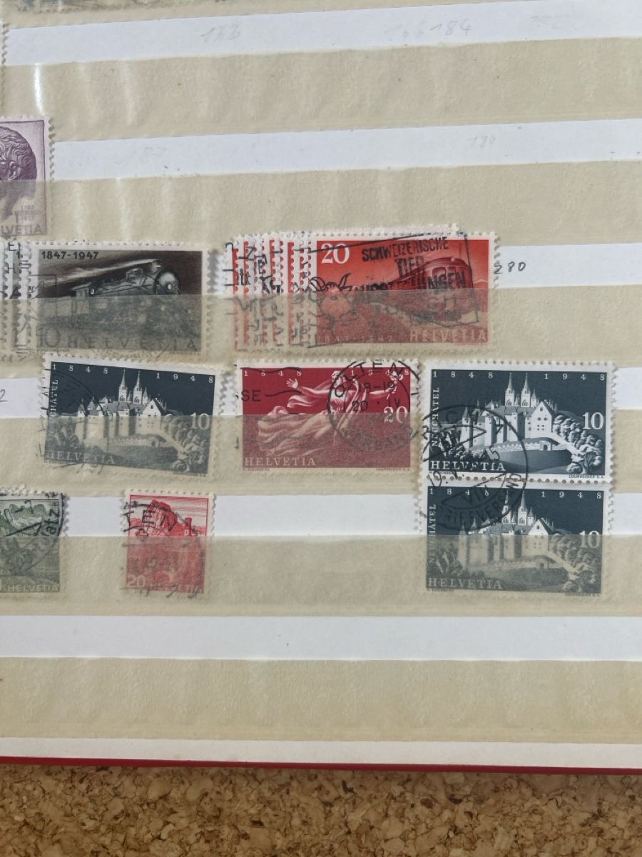 Tutti i francobolli: Antike Briefmarken Schweiz alt – Usato da Laufen venduto da belleskulptur 8