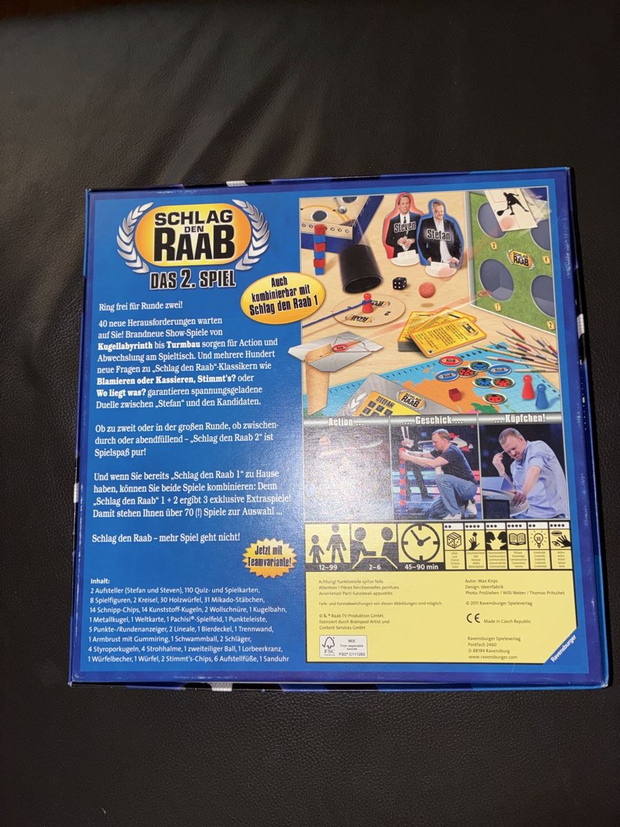Giochi: Brettspiel Schlag den Raab – Nuovo (secondo la descrizione) da Paspels venduto da giu_vt7p 1