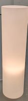 Cylindrical Floor Lamp Frosted Glass Used