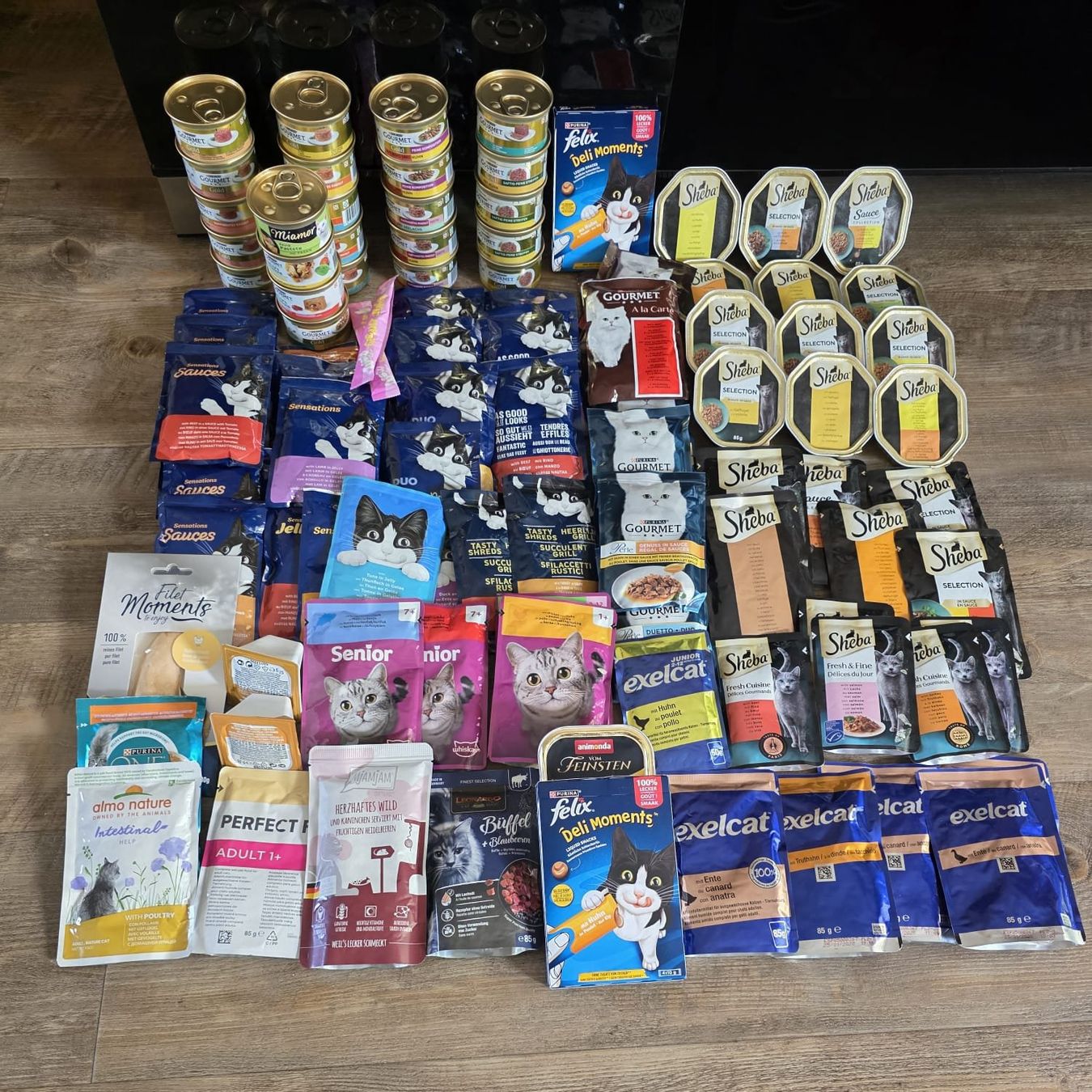 Nourriture: Katzenfutter Multipackung Nassfutter verschiedene Marken neu – Neuf (Voir description) à Sattel par singlespeed101