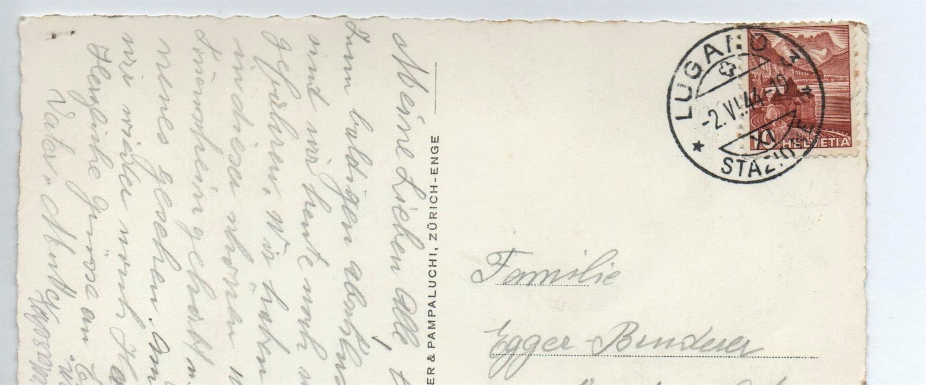 Cartoline postali: Strada di GANDRIA Lago di Lugano – Usato da Jona venduto da philajona 1