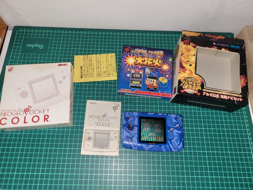Neo Geo Pocket Color Blue Camo Edition - Complete Set! (Gebraucht) in ...