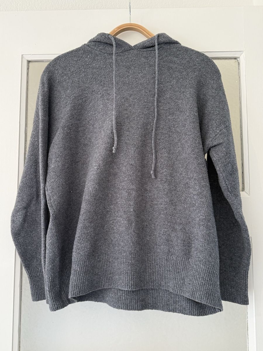 Zara Maglioni & Felpe: Zara Strick-Hoodie, Gr. M, Grau – Usato da Basel venduto da zukk_