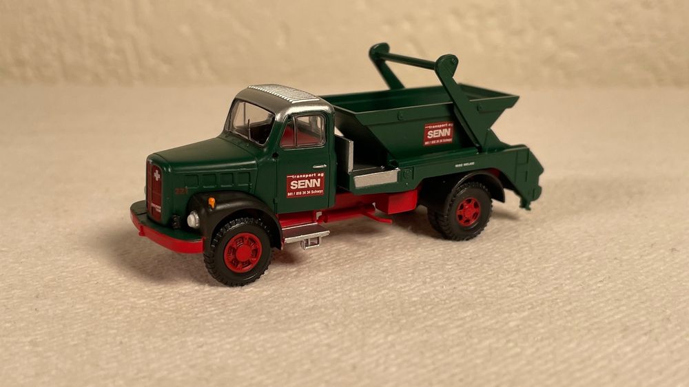Saurer D330 1/87 Modell-LKW – Fertiges Sammlerstück Im Maßstab 1:87, Perfekt Für Modellbauer