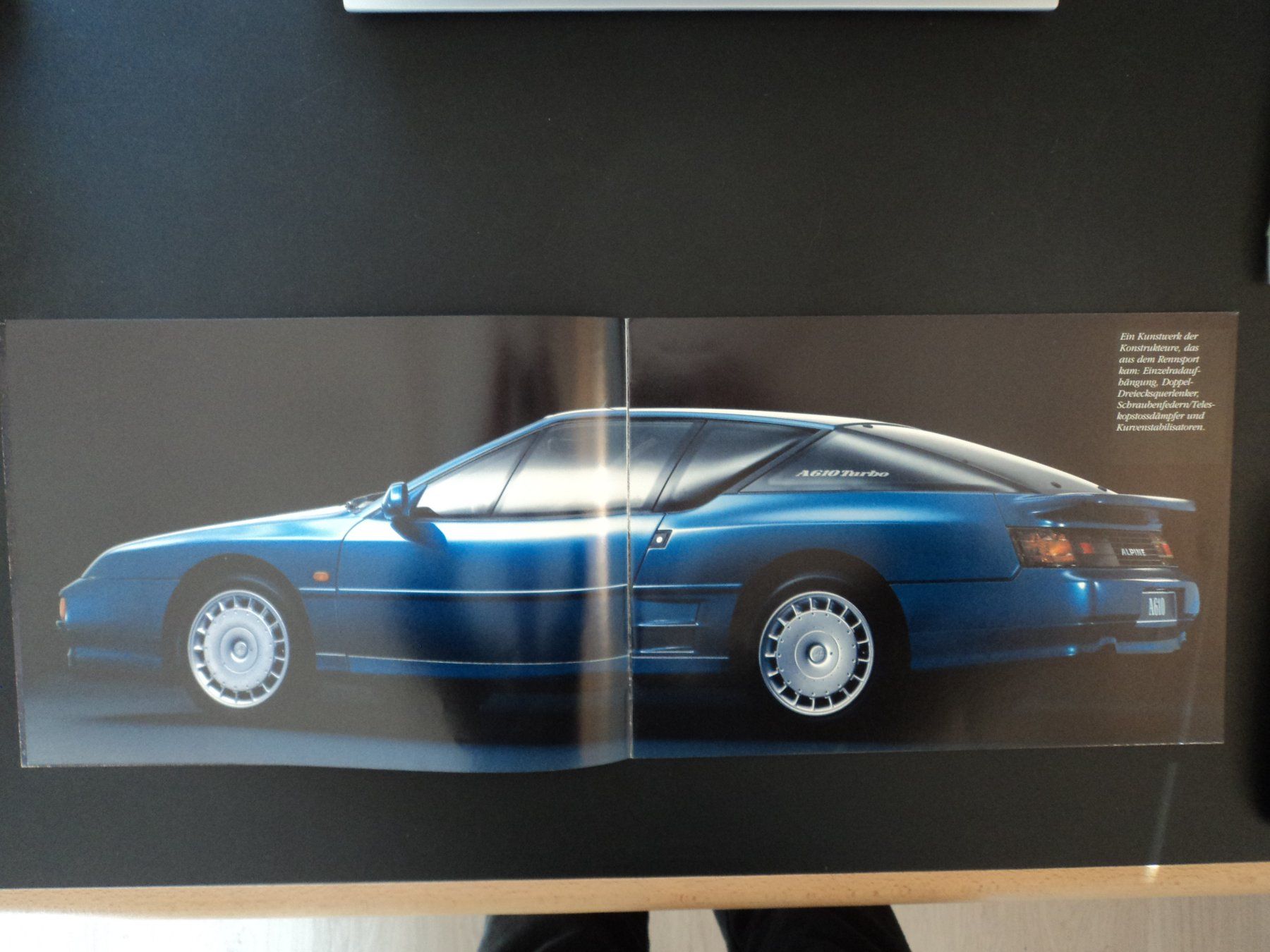 Renault Documenti: Prospekt Alpine A610 Turbo 1991 – Usato da Schwarzenburg venduto da modelCARama 2