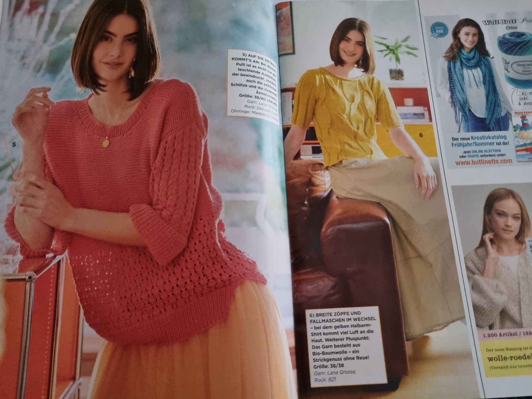 Riviste & Magazine: Strickheft Sabrina, Strickjournal – Nuovo e nell'imballaggio originale da geroldswil venduto da Gumball1 2