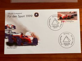 FDC Deutschland 1999 Auto Rennsport  (P311)