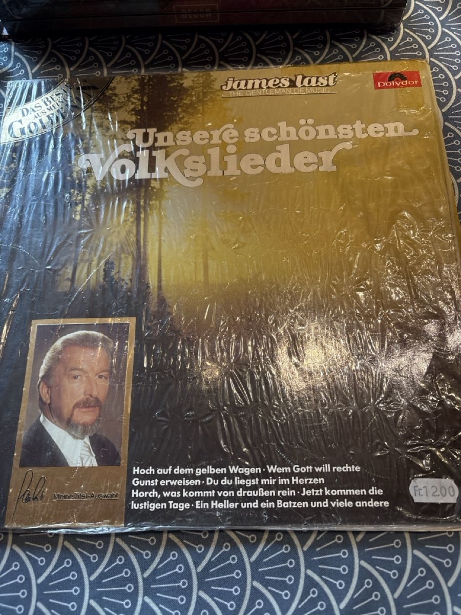 Schallplatten: Vinyle James Last Nos plus belles chansons folkloriques – Gebraucht aus Ste-Croix von choupy60 3