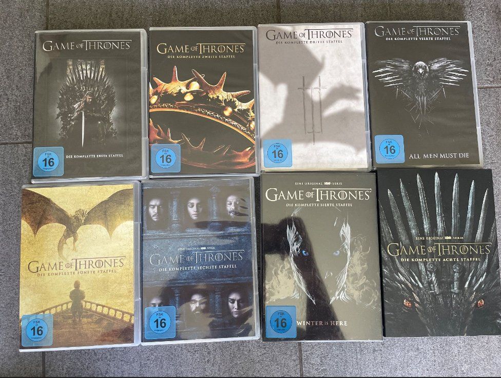Game of Thrones komplette 18 Staffel DVD Serie Kaufen auf Ricardo