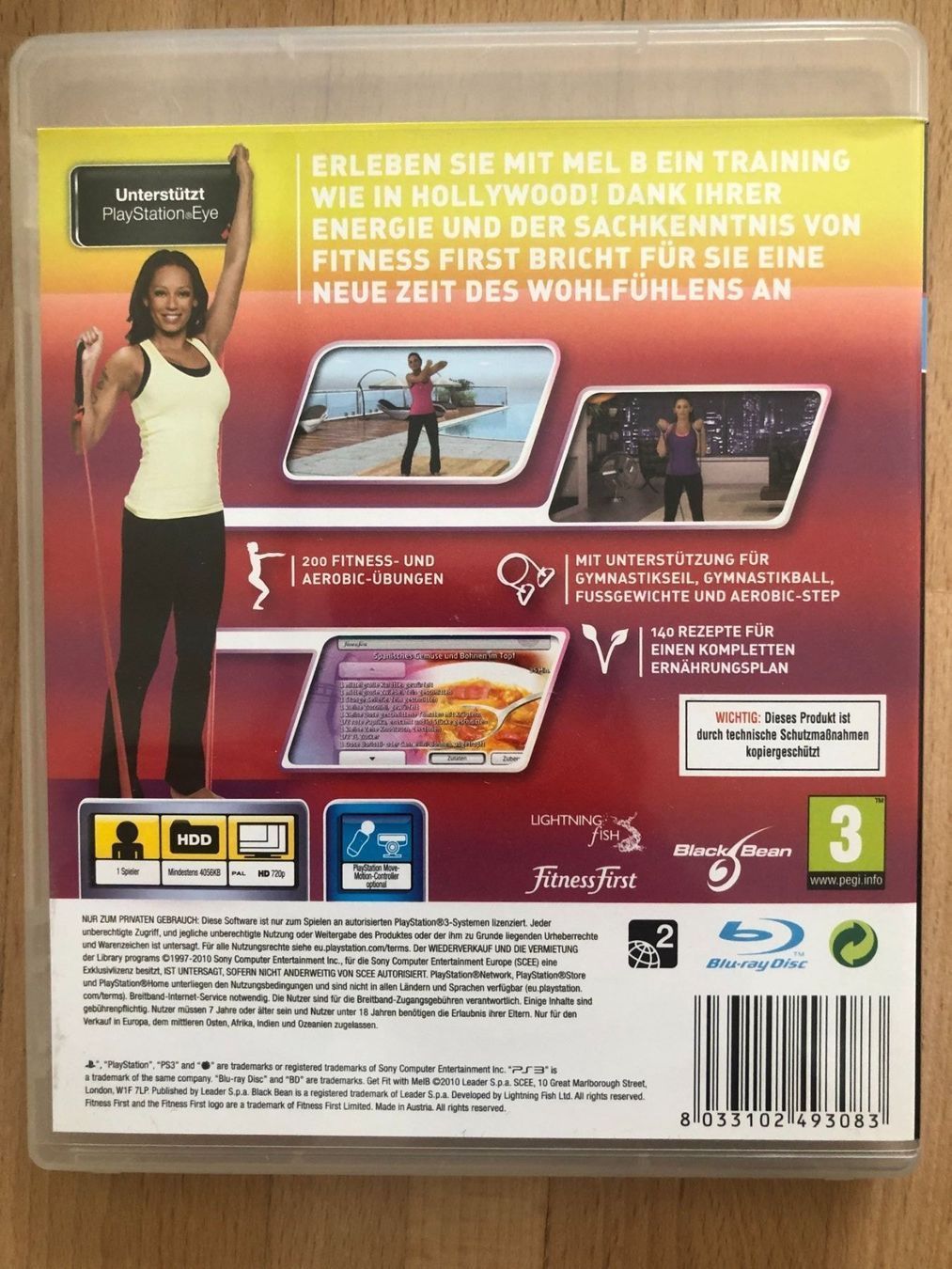 Sony Giochi: Get fit with Mel B - PS 3 – Usato da Nussbaumen AG venduto da Pika-Shop 1