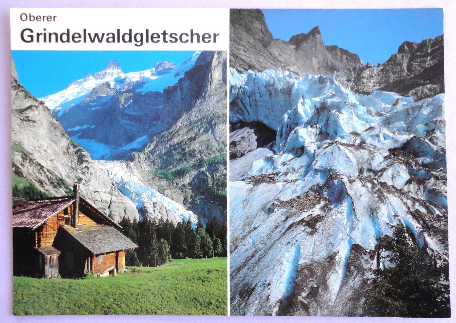 Cartes postales: Oberer Grindelwaldgletscher – D'occasion à Fétigny par Billy2miny
