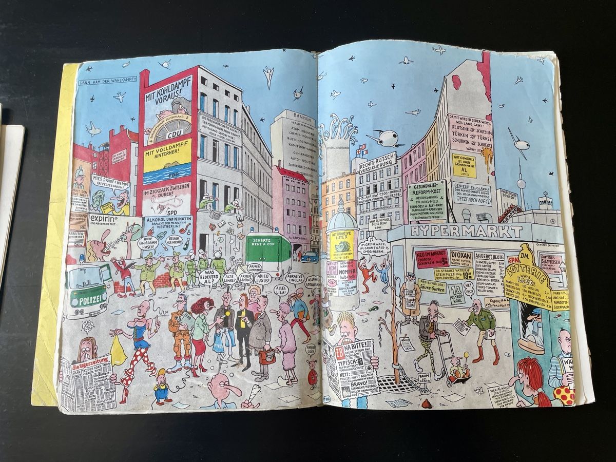 Fumetti: Gerhard Seyfried Comic-Sammlung: 3 seltene Exemplare – Usato da Zürich venduto da mortimer3 1