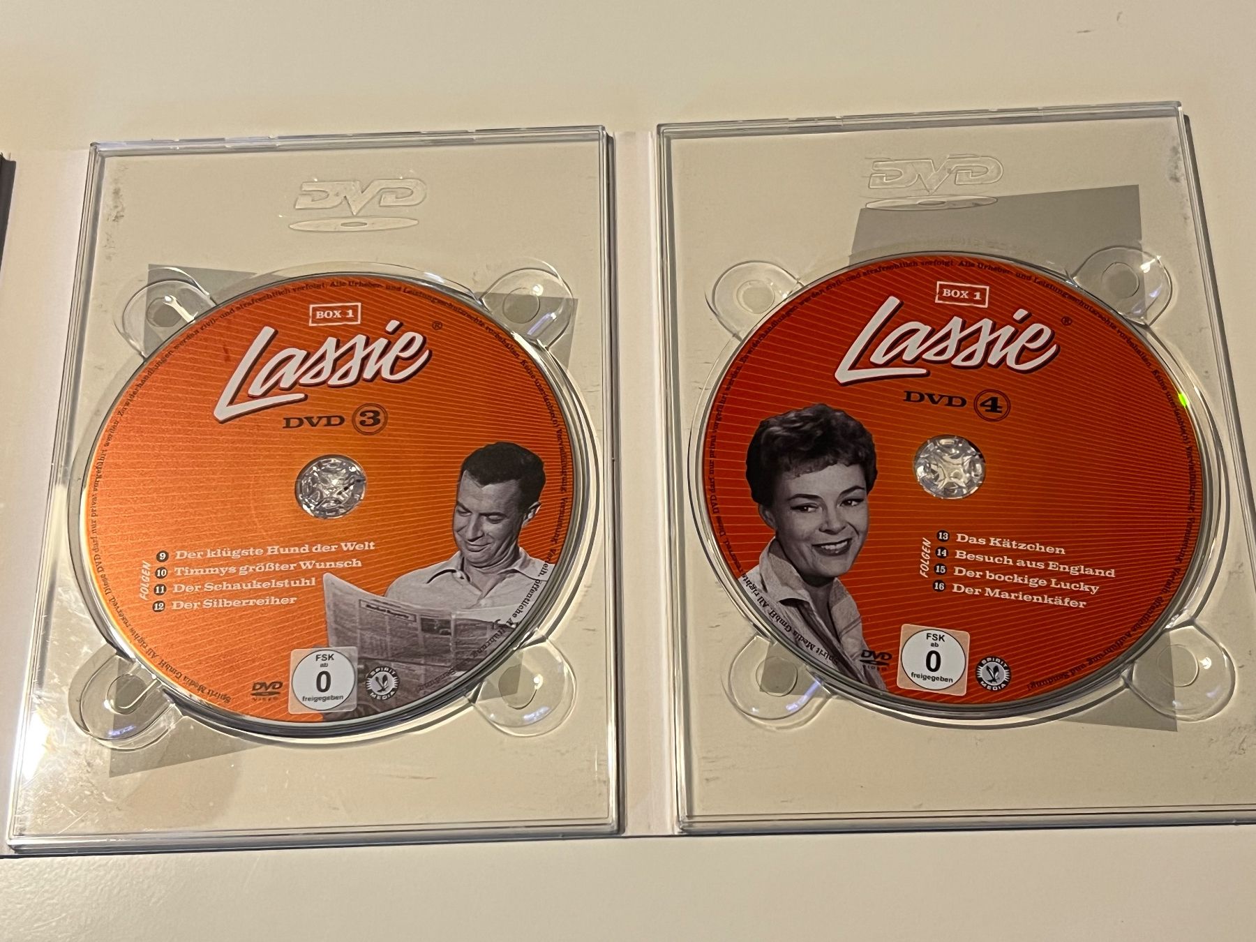 Tutti i DVDs: Lassie - Seine spannendsten Abenteuer - DVD Box – Usato da Altstätten SG venduto da sheamus 3