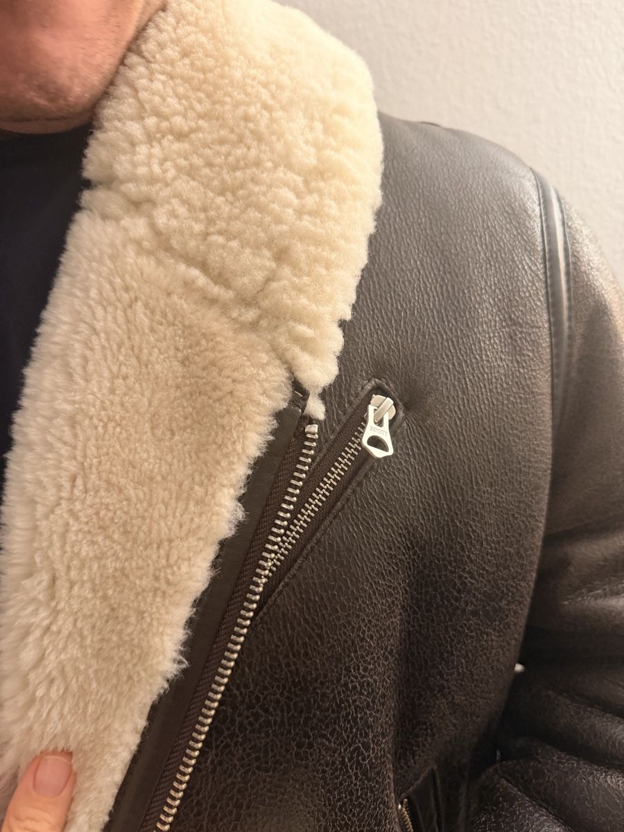 Schott Jacken: Schott Lederjacke braun Grösse XL – Gebraucht aus Baar von eis_6s8g 6