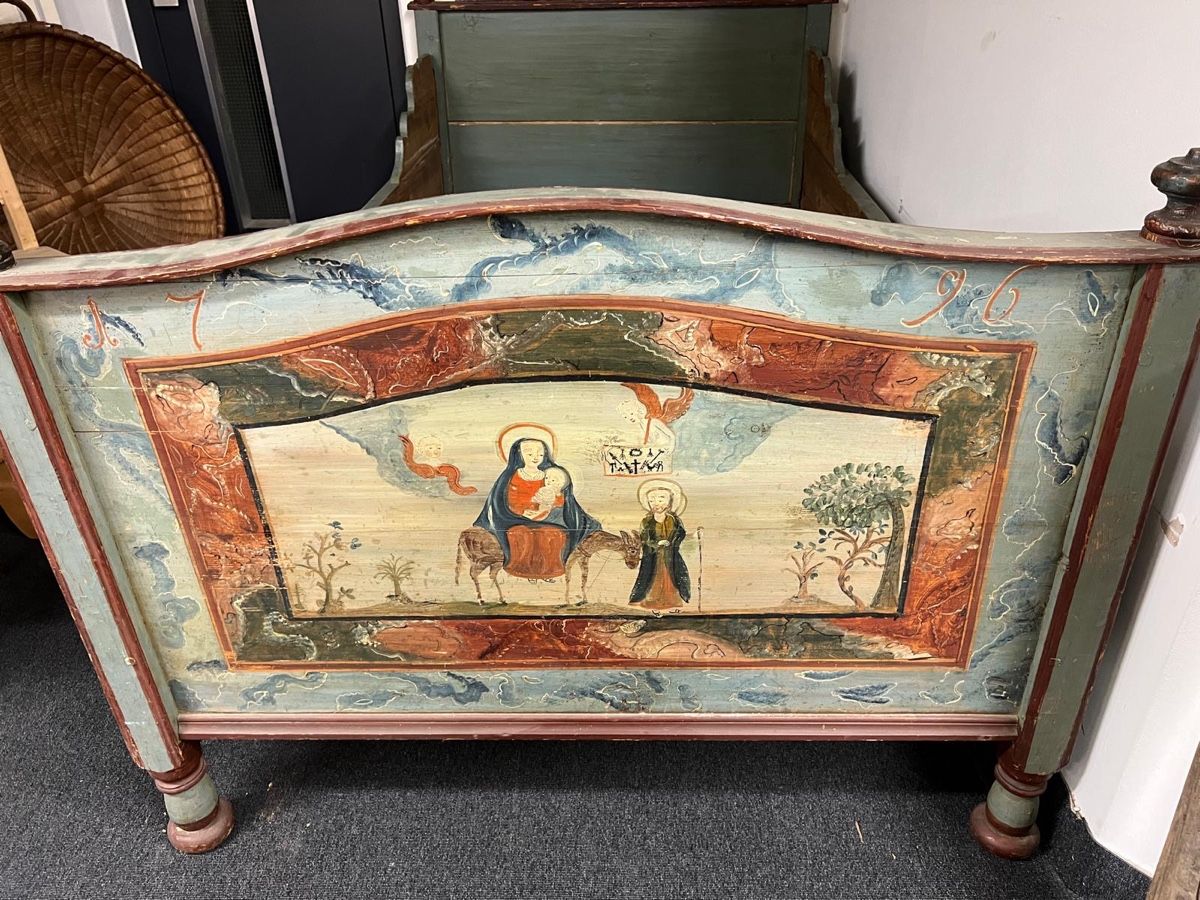 Letti: Appenzeller Bett dat.1796 – Usato da Gossau SG venduto da Liq-Gossau 2