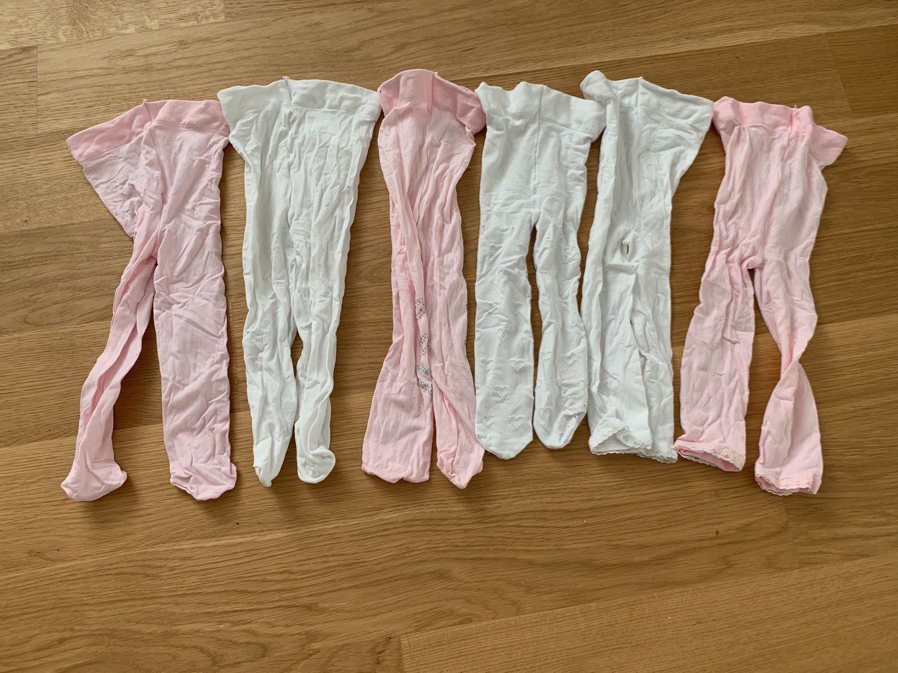 Strumpfhosen & Leggings: 4 Strumpfhosen & 2 Leggins Gr. 62/68 – Gebraucht aus Dinhard von PS83