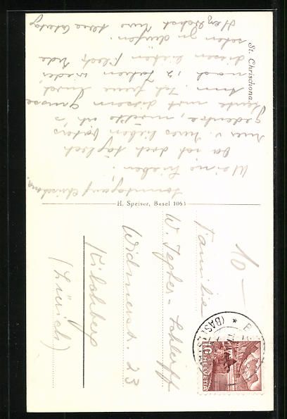 Cartoline postali: AK St. Chrischona, Die Kirche – Usato da Berlin venduto da bartko-reher 1