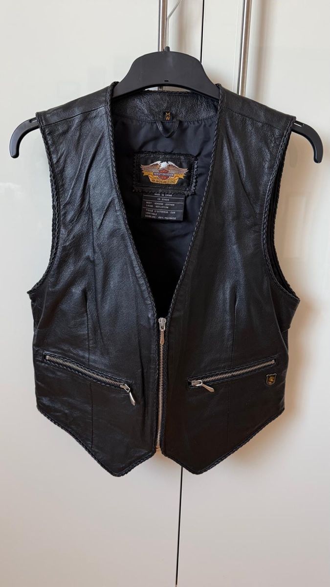 Harley-Davidson Gilet & Giacche senza maniche: Harley Davidson Leder Gilet – Usato da Magden venduto da Jackevaro