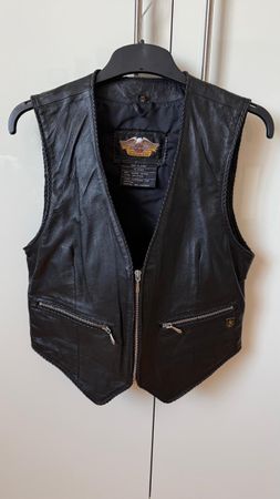 Harley Davidson Leder Gilet