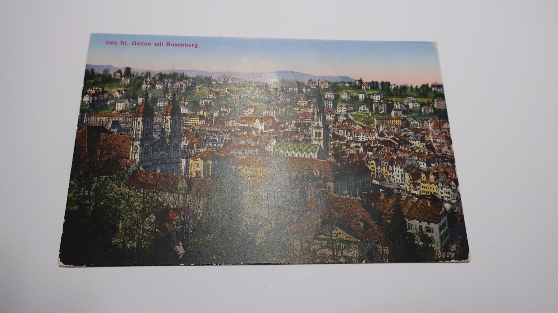 Cartes postales: St. gallen mit Rosenberg N° 3502 – D'occasion à Cormoret par Pascalll2001 1