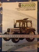 Oldtimer Traktor Prospekt Lamborghini 754 bis 1556 Eurocab